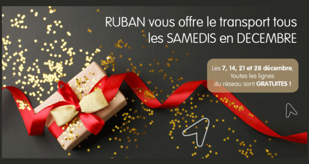 Réseau de transport en commun Ruban gratuit