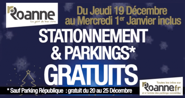 Stationnement et Parkings Gratuits - Roanne