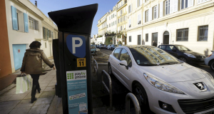 Stationnement gratuit dans les rues de Nice