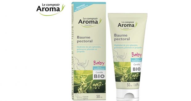 Testez le Baume pectoral Le Comptoir Aroma