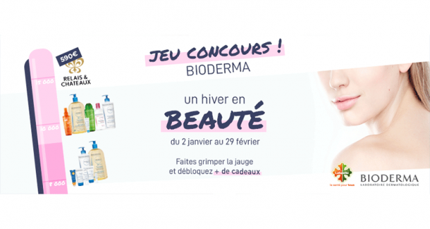 1 an de produits BIODERMA offert