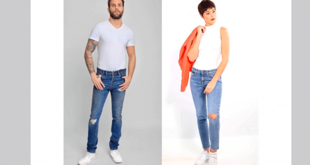 1 jeans femme et 1 jeans homme offerts