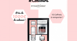 10 coffrets de 4 produits Resultime offerts