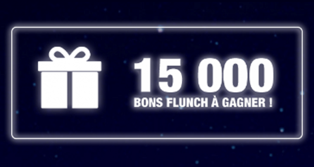 15 000 bons d’achat Flunch offerts