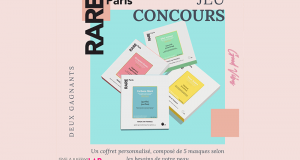 2 coffrets contenant 5 masques de beauté offerts