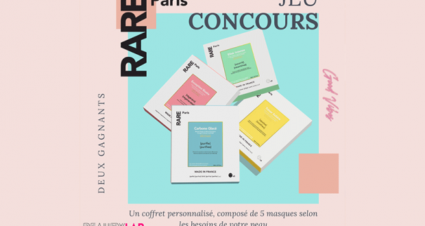 2 coffrets contenant 5 masques de beauté offerts