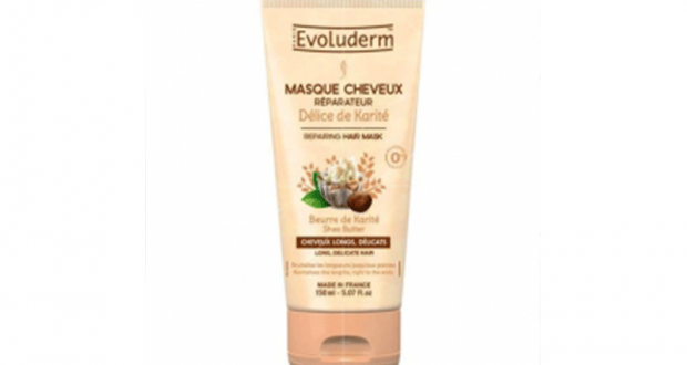 20 Masques cheveux réparateur – Beurre de Karité – Evoluderm à tester