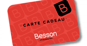 28 cartes cadeau Besson chaussures de 100 euros offertes