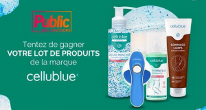 4 coffrets beauté Cellublue offerts