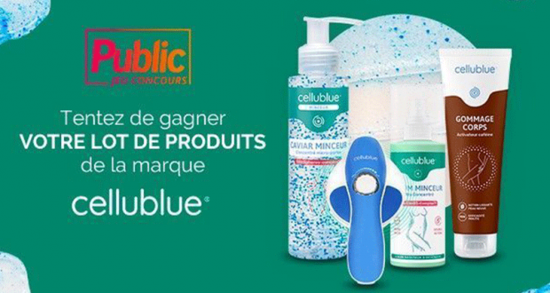 4 coffrets beauté Cellublue offerts