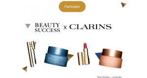 5 box Clarins de 4 produits offertes