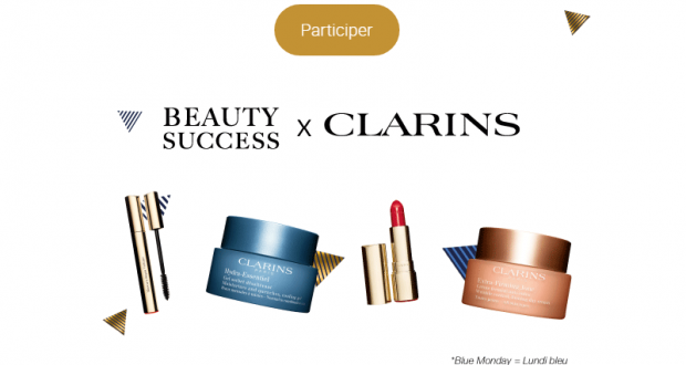 5 box Clarins de 4 produits offertes