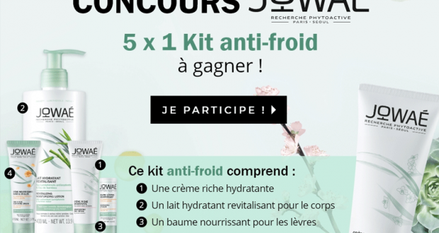 5 kits anti-froid Jowae offerts