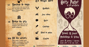 Atelier gratuit pour enfant Harry Potter et la sorcellerie