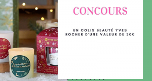 Coffret beauté Yves Rocher offert