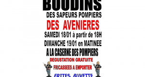 Dégustation gratuite de boudins des sapeurs pompiers