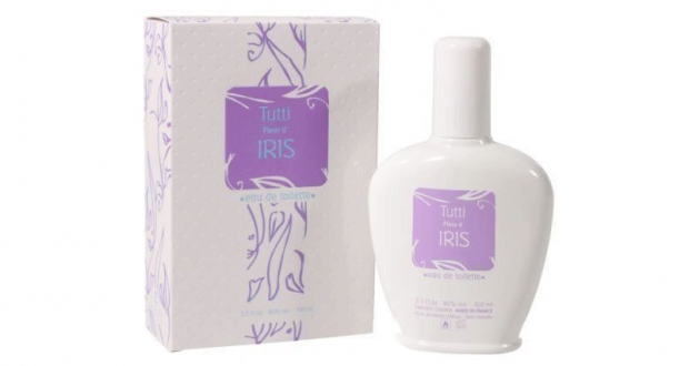 Eau de toilette fleur d'iris offert