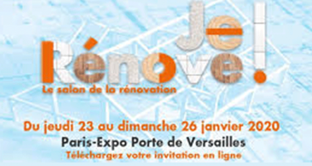 Invitations gratuites pour le salon Je Rénove