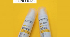 Lot de 2 produits de protection solaire Dermaceutic offert