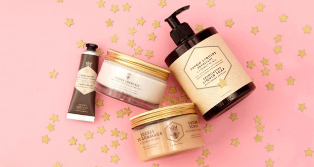 Lot de 4 produits cosmétiques Panier des sens offert