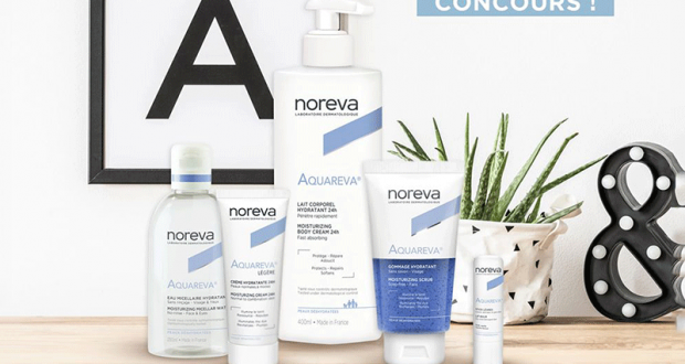 Lot de 5 produits de soins Noreva offert