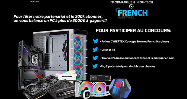 Ordinateur de gaming à gagner (3000 euros)