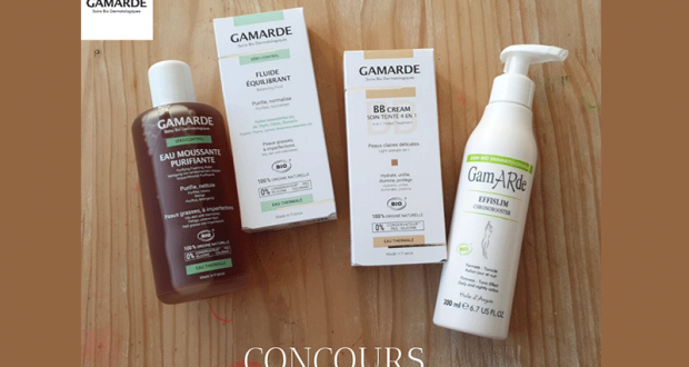 Routine beauté complète Gamarde offerte