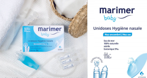 Testez les Unidoses Hygiène nasale Marimer Baby