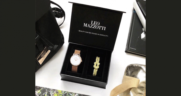 Une box Leo Mazzotti offerte Une montre + un bracelet
