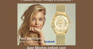 Une montre fille MISS TRENDY offerte