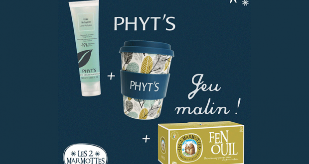 1 gelée nettoyante anti-pollution Phyt's avec 1 mug et 1 infusion