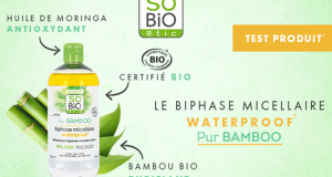 100 Biphase micellaire waterproof SO’BiO étic à tester