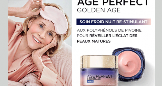 100 Soins Nuit Age Perfect Golden Age à tester