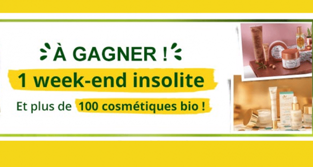 100 produits cosmétiques bio offerts