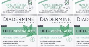 100 soins Lift + Végétal Actif Anti-rides de Diadermine à tester