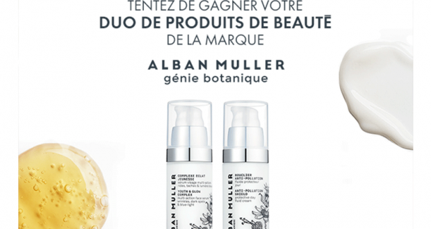 18 lots de 2 produits de soins Alban Muller offerts