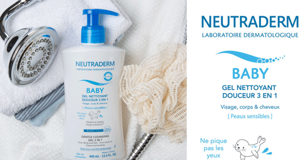 20 Gels Nettoyant Douceur 3 en 1 Neutraderm à tester