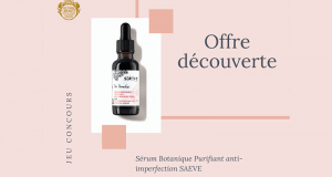 20 Sérum Botanique Purifiant Anti-Imperfections SAEVE à tester