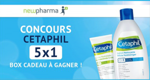 5 Box cadeau de soins Cetaphil offertes