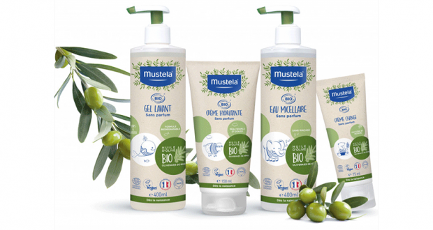 5 gammes de 4 produits Mustela offertes