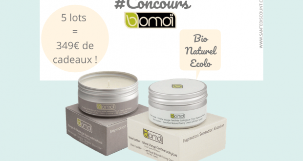 5 lots de produits Bomoï offerts