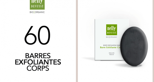 60 Barres Exfoliantes corps Nelly De Vuyst à tester