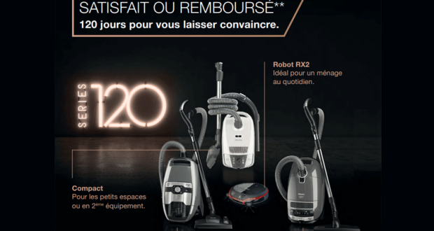 Aspirateur Traîneau ou Robot RX2 100% Remboursé