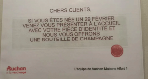 Bouteille de champagne Gratuite