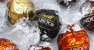 Distribution gratuite de chocolat Lindt