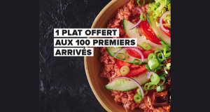 Plat Offert aux 100 Premiers Arrivés