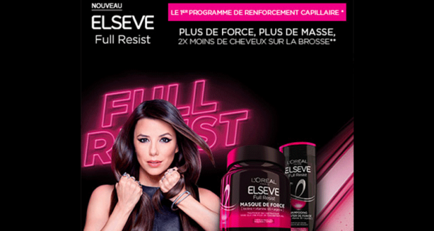 Testez le Programme de Renforcement Capillaire Elseve Full Resist