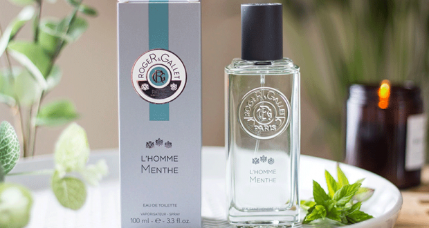 Testez le parfum l’Homme Menthe de Roger & Gallet