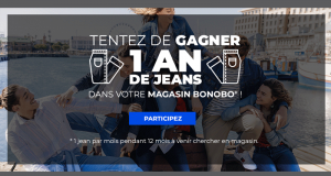 Un an de jeans Bonobo offert