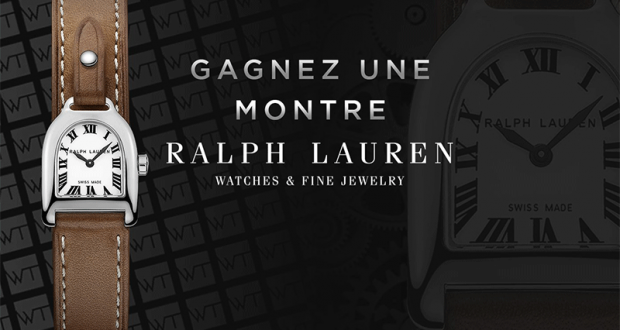 Une montre Ralph Lauren Stirrup offerte (Valeur de 1990€)